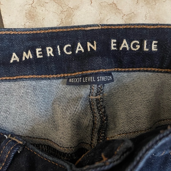 NWOT American Eagle dark hi-rise Jeggings - Picture 4 of 5